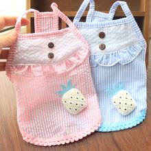 XS Small Dog Dress Skirt Summer Dog Clothes Cat Yorkshire Puppy Clothing Bichon Poodle Pomeranian Costume Schnauzer Dresses 2024 - buy cheap