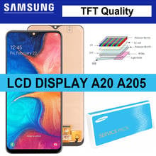 100% Tested 6.4" TFT LCD Screen for Samsung Galaxy A20 A205 SM-A205F LCD Display Touch Digitizer Assembly Repair Parts 2024 - buy cheap