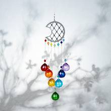 Retro Hanging Dreamcatcher Ball Moon Pendant Home Wall Ornament Bedroom Decor Gift 2024 - buy cheap