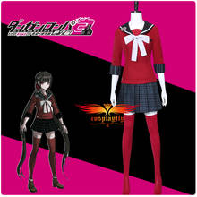 Anime Danganronpa V3: Killing Harmony Harukawa Maki Cosplay Costume Adult Women Outfits Girl JK Uniform Skirt Socks Halloween 2024 - buy cheap