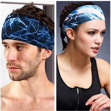 Sport Headband Sweatbands Hair Head Sweat Band For Yoga Running Cycling Gym Fitness Basketball L592 2024 - buy cheap