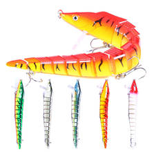 Isca de lúcio artificial, isca de várias juntas, 23cm, 46g, isca de pesca realista 2024 - compre barato