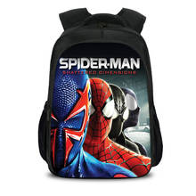 Venda quente spider-man crianças dos desenhos animados mochila de viagem mochila de viagem mochila de viagem 3d à prova d3d água 2024 - compre barato
