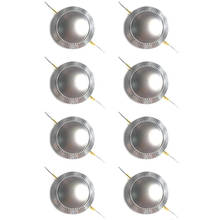 8 pces 8 ohm 51.2mm titânio cúpula diafragma tweeters bobina de voz 51 núcleo 8ohm 2024 - compre barato