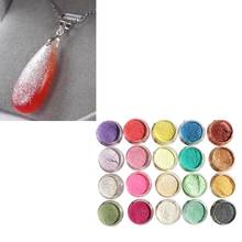 20 Pcs/set Pearlescent Powder Manual DIY Jewelry Filler Crystal Mud Epoxy Resin Color Dye Pigment   P0RF 2024 - buy cheap