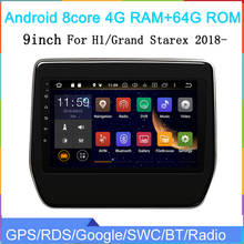 Radio con gps para coche, reproductor multimedia con Android 10,0, 9 pulgadas, ocho núcleos, estéreo, para Hyundai H1 Grand Starex 2018 2019 2020 2024 - compra barato
