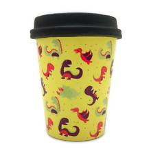 NEW PU Simulation Dinosaur Coffee Cup Squishy Stress Reliever Squishy Slow Rising Squeeze Toys for Kids Adult 10*8CM 2024 - buy cheap