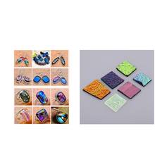 1Oz Dichroic Film Fusing Glass COE 90 Fusible Glass Mixed Scraps For DIY Jewelry Supplies Pendants Charms Making 2024 - buy cheap
