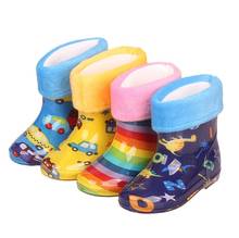 2020 New Fashion Classic Children's Shoes PVC Rubber Kids Baby Cartoon Shoes Children's Water Shoes Waterproof Rain Boots 2024 - buy cheap