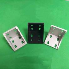 Aluminum 8080 Corner Bracket FittingsCorner Angle Bracket for Connector Aluminium Profile CNC Router 2024 - buy cheap