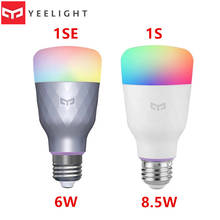 Yeelight 1S 1SE Colorful Bulb E27 Smart APP WIFI Remote Control  LED Light Temperature Lamp For Alexa Google Assistant Mihome 2024 - buy cheap
