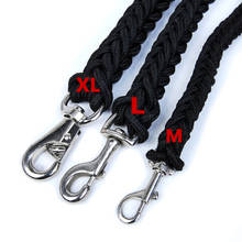 M/L/XL Dog Leash Collars Pet Leash Dog Accessories Pets Eight-strand Strong Rope Comfortable Products For Dog 2024 - buy cheap