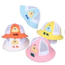 Children's Summer New Cute Rice Roll Fisherman Hat Boys Girls Summer Sunbonnet Mesh Bucket Hat Sun Hat 2024 - buy cheap