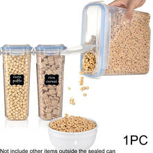 1 шт. 4L/2.5L коробка для хранения зерновых продуктов, контейнер для риса, рисовая мука для хранения зерна 2024 - купить недорого
