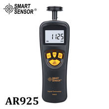 Digital Tachometer Contact Motor Tachometer RPM Meter digital Tach speedometer 0.05~19999.9m/min 0.5~19999RPM Smart Sensor AR925 2024 - buy cheap