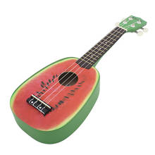 Ukulele uke, guitarra acústica profissional de 21 polegadas, design bonito de ukelele havaiano 2024 - compre barato