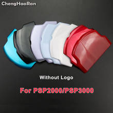 Chenghaoran-capa traseira de bateria para sony psp 2000 3000, tampa protetora, preto/branco, sem logo 2024 - compre barato