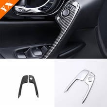 for Nissan Qashqai J11 Car Front Door Window Armrest Handle Cover Trim 2015-2019 2020 Accessories 2pcs ABS Carbon fiber/Matte 2024 - buy cheap