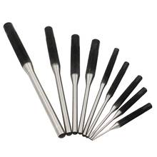 9Pcs Steel Multi Size Round Head Pins Punch Set Grip Roll Pins Punch Tool Kit Professional Hollow End Starter Punch Chisel 2024 - buy cheap