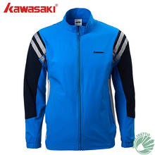 2022 New Kawasaki Badminton Clothes Sport Long Sleeve Woven Jacket for Men and Women Overcoat; JK-Q2821 LT-Q2421 2024 - buy cheap