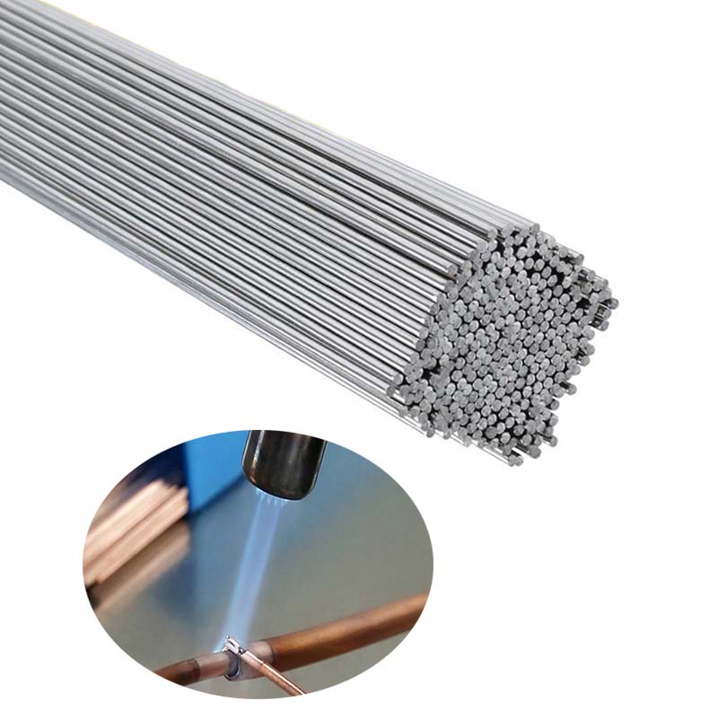Easy Melt Welding Rods Stainless Steel Wire Brazing Silver Electrodes 10pcs/Set