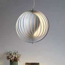 Moon Pendant Lamp Modern Circles Pendant Light Fixtures Art Bedroom Living Room Light Dinning Room Study Kitchen Suspension Lamp 2024 - buy cheap