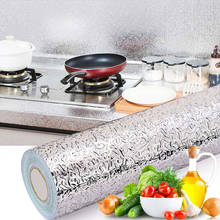 Óleo-prova de pasta stickersthick impermeável umidade-prova cozinha folha de alumínio auto-adesivo grande gaveta almofada ferramentas de cozinha 2024 - compre barato