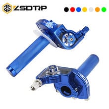 ZSDTRP 7/8 Inch Multicolor Universal CNC Aluminum Acerbs Throttle Twist Grips Handlebars For Motorcycle Moped Scooter Bike 2024 - buy cheap