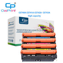 Cartucho de toner compatível CE 740A Civoprint 741A 742A 743A CE740 CE741 CE742 CE743 para HP CP5220 CP5225 CP5225n CP5225dn 2024 - compre barato