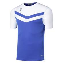 jeansian Men's Sport Tee Shirt Tshirt T-shirts Tops Running Gym Fitness Workout Football Short Sleeve Dry Fit LSL146 Blue2 2024 - buy cheap