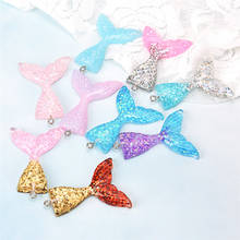 10Pcs Multi Color Resin Mermaid Tail Charms Pendants For Necklace Keychain Charms For DIY Decoration Accessories 2024 - buy cheap