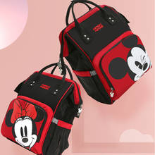 Disney Minnie Mickey Diaper Bag Backpack USB Bottle Insulation Bags Big Capacity Backpacks Feeding Baby Care Mummy  Nappy Bag 2024 - buy cheap