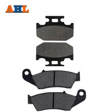 AHL Motorcycle Front Rear Brake Pads Disks For KAWASAKI KX125 KDX200 KDX220R KLX250R KX250 K1 KX500 E6/E7 KLX650 FA185 FA152 2024 - buy cheap