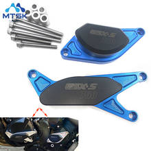 Cubierta protectora para el estator del motor, cubierta protectora para GSX-S750 SUZUKI GSX S750 2015 2016 2017 2018 2019 CNC POM Frame Slider Crash Pad 2024 - compra barato