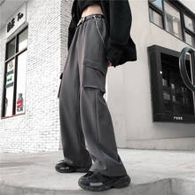 Fashion Wide Leg Trouser Female Streetwear Harajuku Casual Pants Elegant Ladies High Waist Straight Long Pants Loose Jogges 2021 2024 - buy cheap