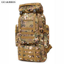 70L Tactical Backapck Outdoor Army Military Bag Assault Molle Backpack Climbing Hunting Trekking Rucksack Waterproof Travel Bag 2024 - buy cheap