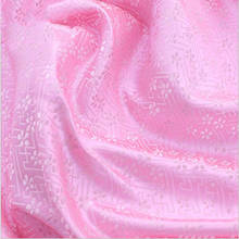Tapeçaria de cetim 3d alta qualidade, tecido de brocado, jacquard, para vestido, capa de almofada, cortina, patchwork, 75x50cm 2024 - compre barato