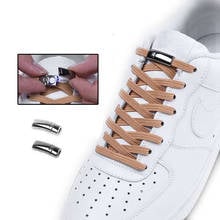 1 Pair New Elastic Shoelaces Magnetic No Tie Shoe Laces Outdoor Leisure Sneakers Quick Lock Shoe Lazy Lace Kids Adult Unisex 2024 - buy cheap