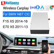 Wireless Carplay Decoder Support Android Auto Multimedia Reverse Camera Adapter For BMW CIC NBT 2011-2013-2016 X5 F15 E70 2024 - buy cheap