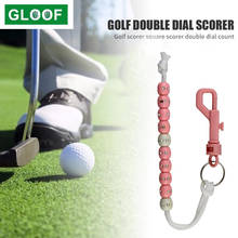 1Pcs Golf Training Aid With Clip Nylon Golf Score Beads Putt Remember Portable Counter Chain Professional Training Accessories 2024 - buy cheap