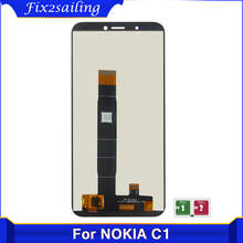 5.45'' For Nokia C1 TA-1165 TA-1165 LCD Display Touch Screen Digitizer Assembly 100% Tested 2024 - buy cheap
