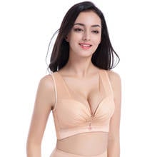 full cup sexy underwear women gather adjustment type receiving milk fat Thin section large size bra 2024 - buy cheap