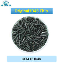 Good Quality ! Original OEM ID48 ID:48 Glass Crypto Chip T6 Auto Transponder Car Blank Key Chip 2024 - buy cheap