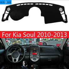 For Kia Soul 2010 2011 2012 2013 Car Dashboard Dash Cover Pad Mat Dashmat Sun Shade Instrument Protective Carpet Car Accessories 2024 - buy cheap