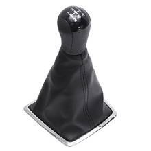 5 Speed Gear Shift Collars Car Gear Shift Knob Stick Lever Gaitor Gaiter Boot Cover For Ford Focus MK2 2005-2008 2024 - buy cheap