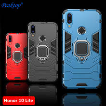 For huawei honor 10 lite 10i 10 i case Armor Ring Magnetic Card Holder Shockproof Phone Cover For huawei honor 10 lite 10lite 2024 - buy cheap