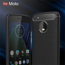Чехол для Motorola Moto E3 G3 G4 E4 Z2 c pIay PIUS из углеродного волокна, Силиконовый противоударный защитный бампер, чехол для телефона 2024 - купить недорого
