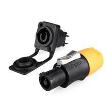 M24 conector de alimentación de 3 pines de aviación resistente al agua 20A 500V AC DC adaptador de Cable eléctrico para Panel de vídeo LED automotriz CNLinko 14-12AWG Solder Quick Connect 2024 - compra barato