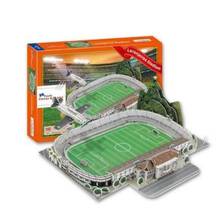 Estadio das Laranjeiras de fútbol, puzle de papel 3D DIY, modelo 3418 de rompecabezas, Kits de juguete educativo, juguete de regalo para niños 2024 - compra barato