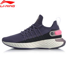 Li-ning tênis de corrida com 6 modelos, forro de nuvem para mulheres, suporte estável, tênis esportivos leves, arhq002 2024 - compre barato